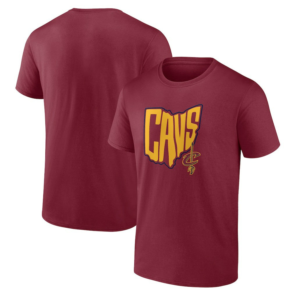 Cleveland Cavaliers Tip-Off T-Shirt Wine