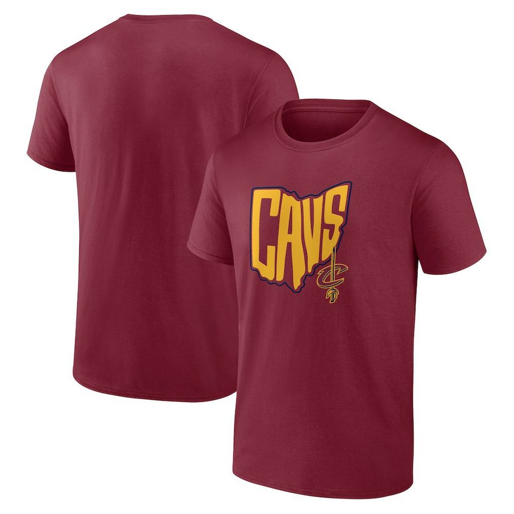 Cleveland Cavaliers Tip-Off T-Shirt Wine
