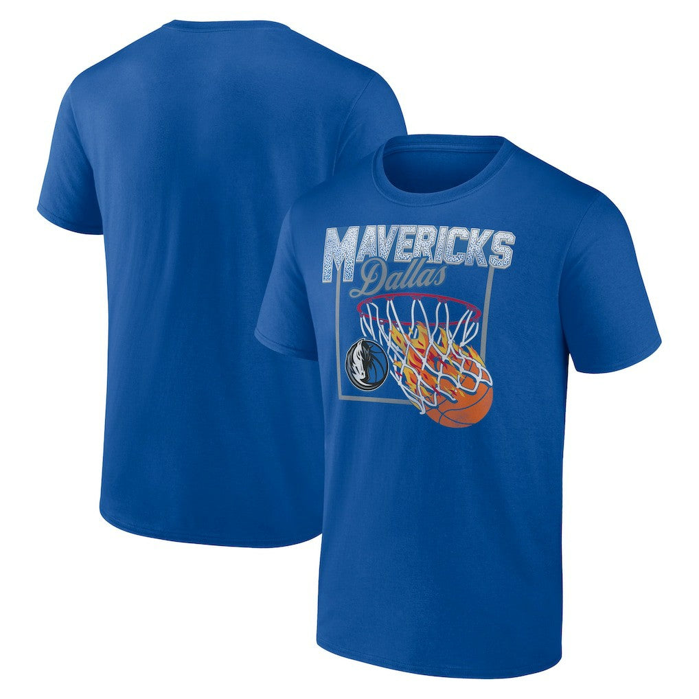 Dallas Mavericks Alley Oop T-Shirt Blue