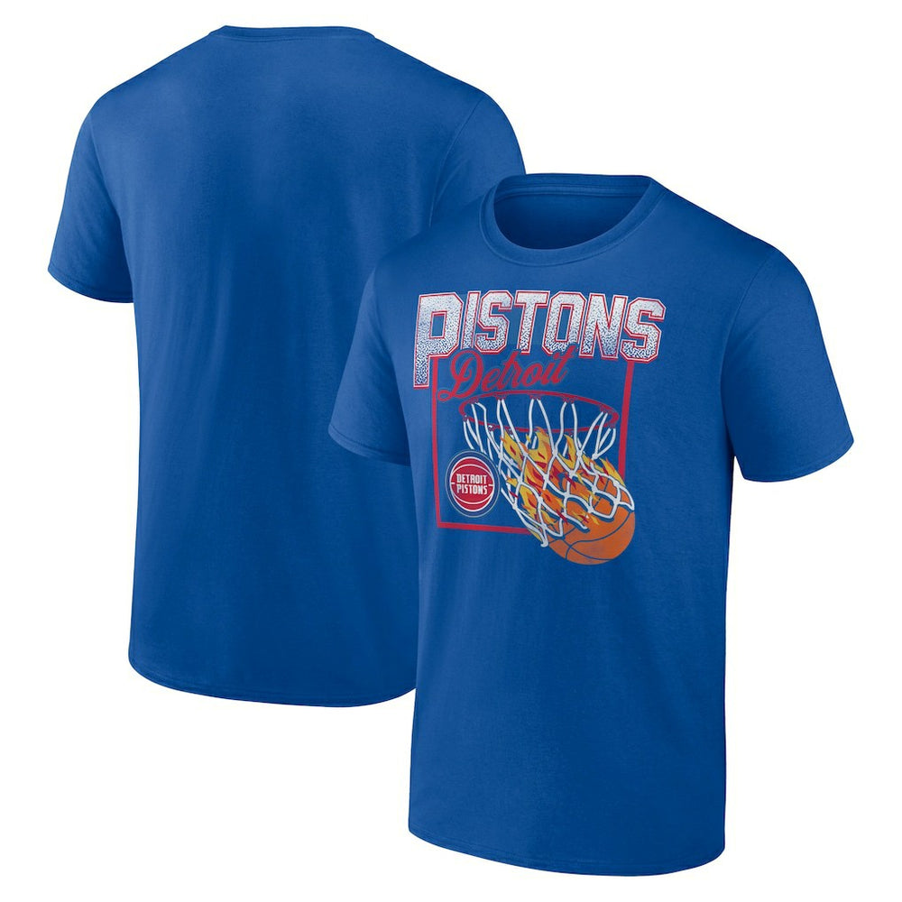 Detroit Pistons Alley Oop T-Shirt Blue
