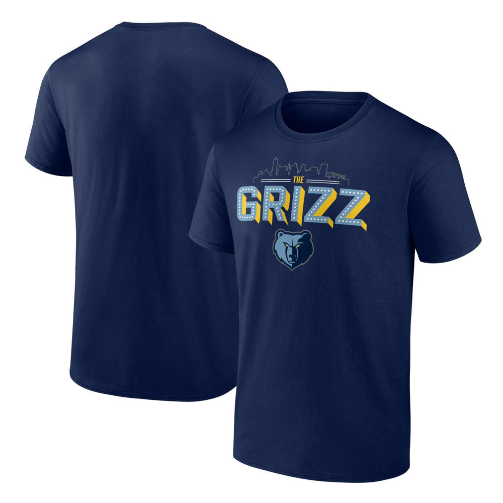 Memphis Grizzlies Tip-Off T-Shirt Navy
