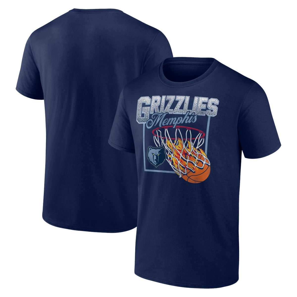 Memphis Grizzlies Alley Oop T-Shirt Navy