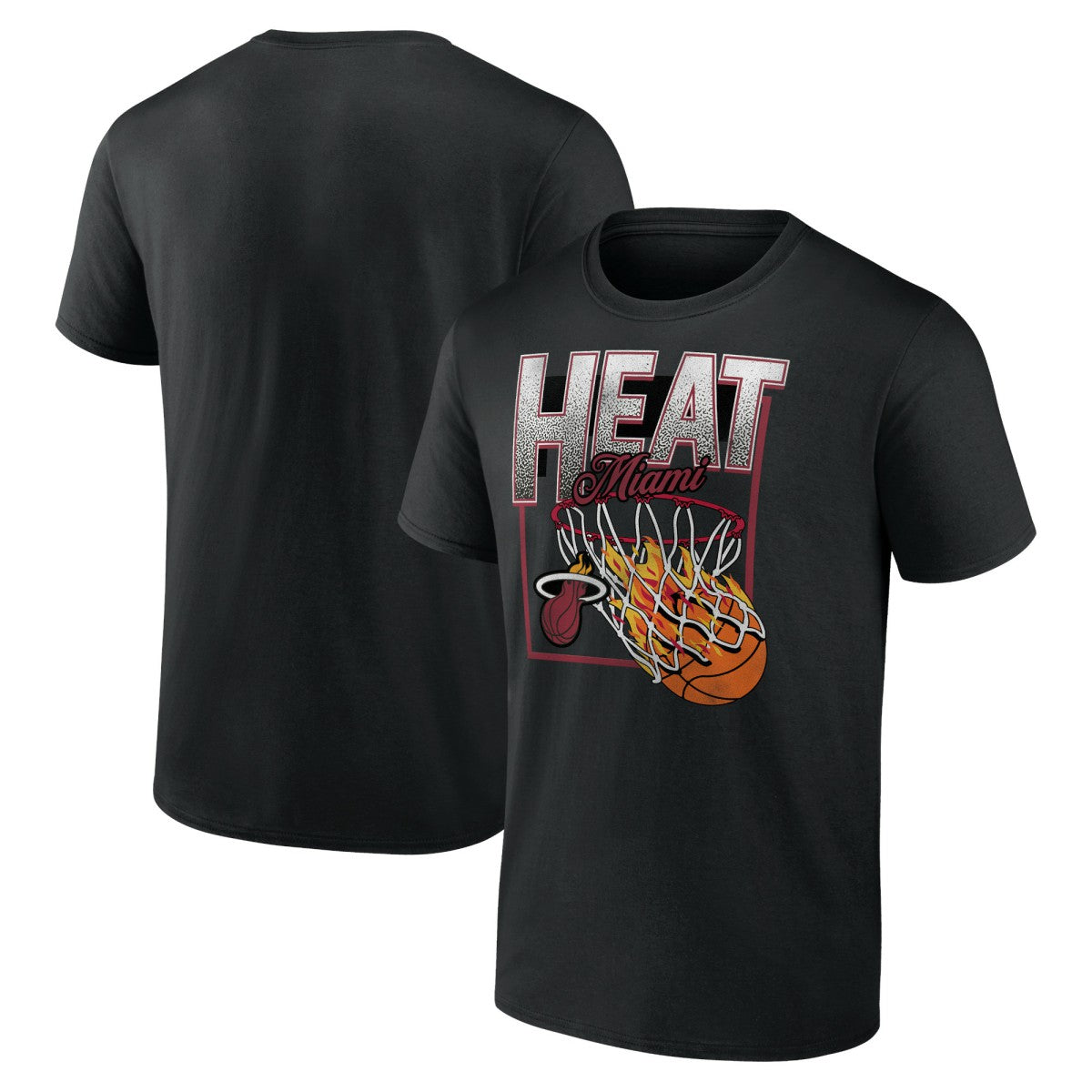 Miami Heat Alley Oop T-Shirt Black