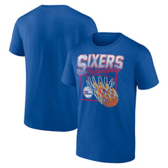 Philadelphia 76ers Alley Oop T-Shirt Royal