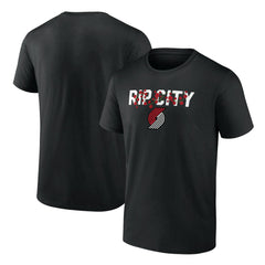 Portland Trail Blazers Tip-Off T-Shirt Black