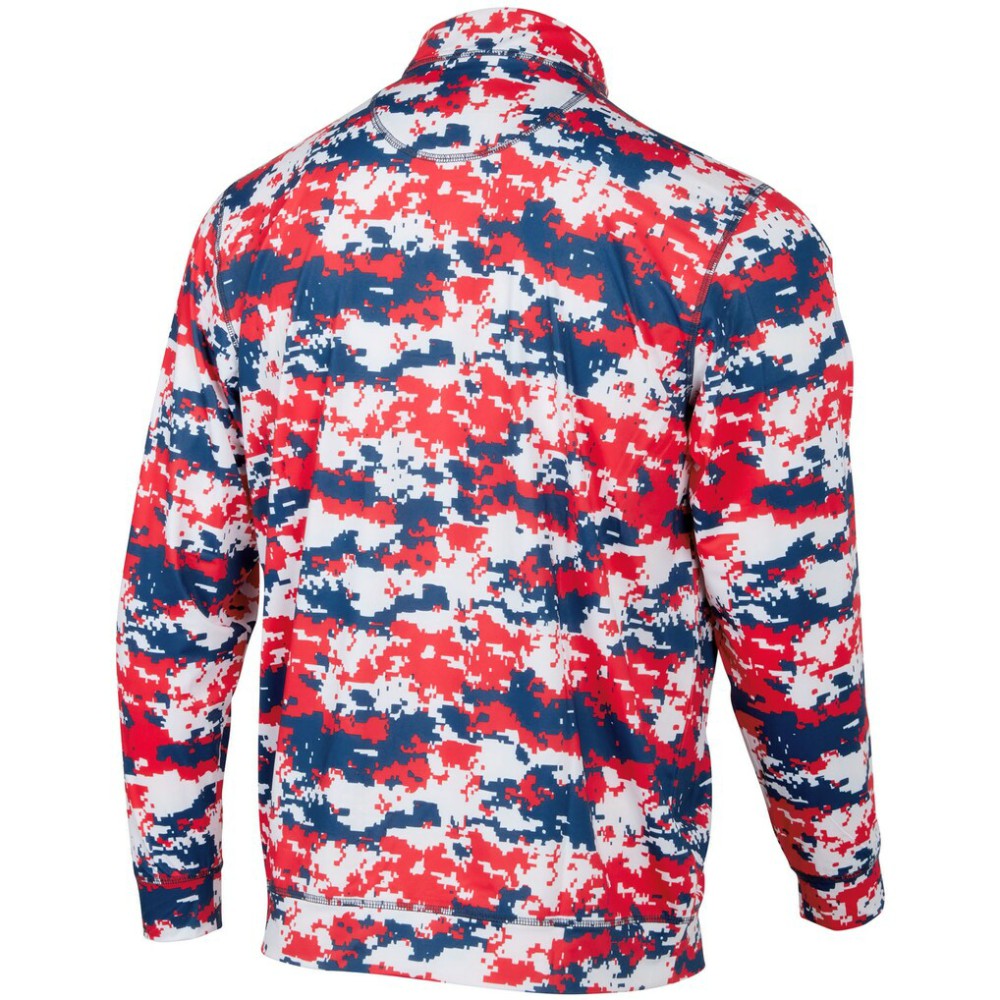 Washington Nationals Digital Camo Performance Quarter-Zip Pullover Jacket Online