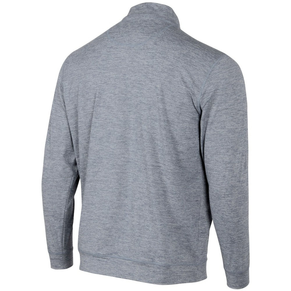 New York Yankees Peached Marled Yarn Quarter-Zip Pullover Jacket Sale