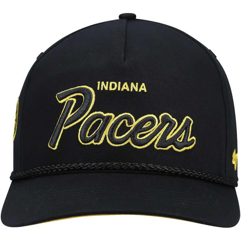 47 brand Indiana Pacers '47 Crosstown Script Hitch Snapback Hat Black