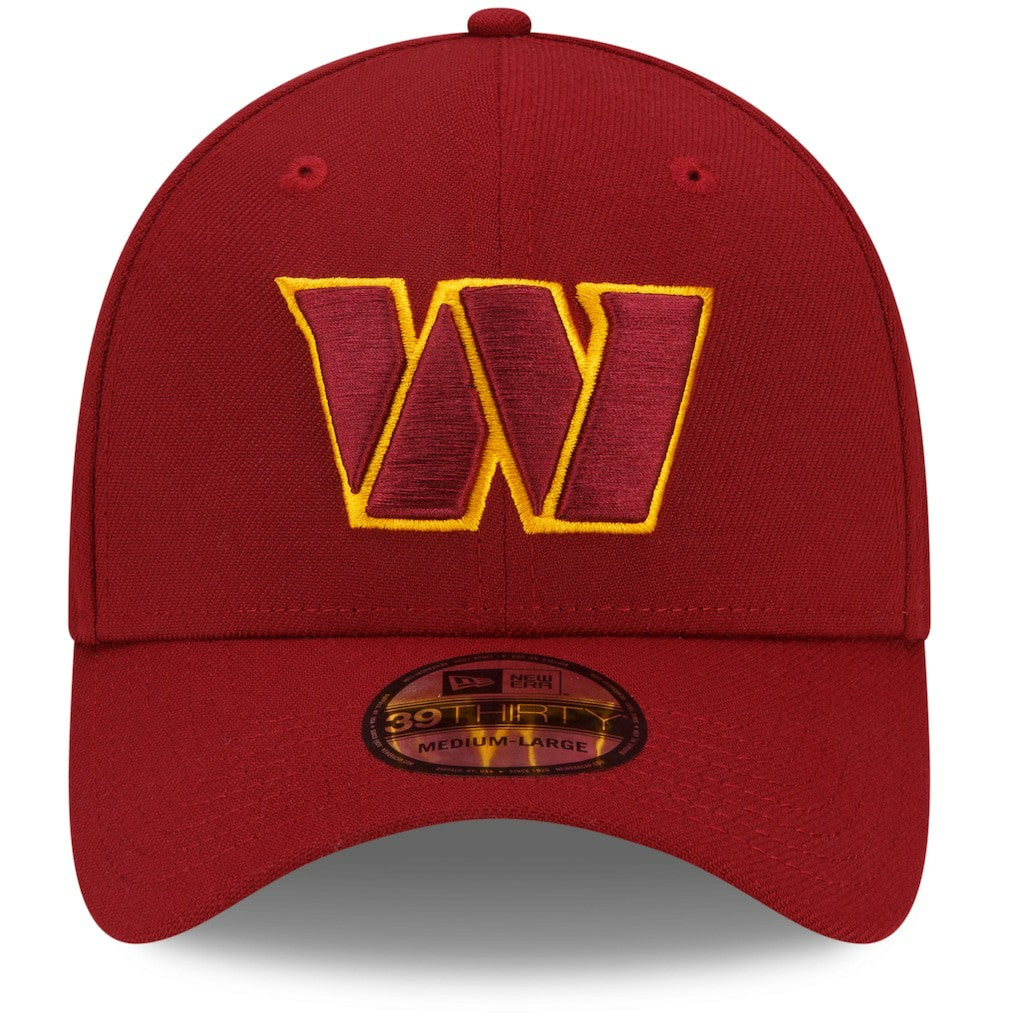 Washington Commanders New Era Team Classic 39THIRTY Flex Hat - Burgundy - NFL