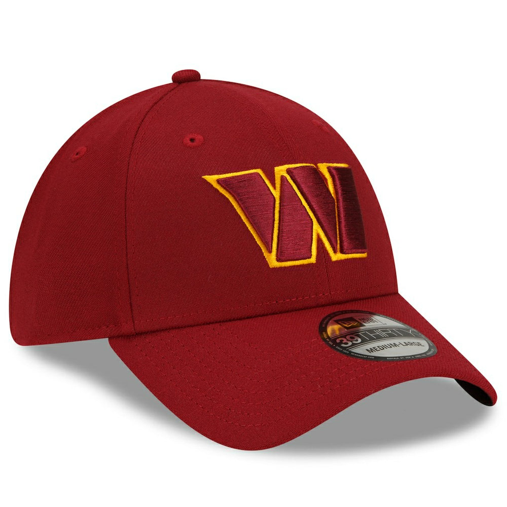 Washington Commanders New Era Team Classic 39THIRTY Flex Hat - Burgundy - NFL