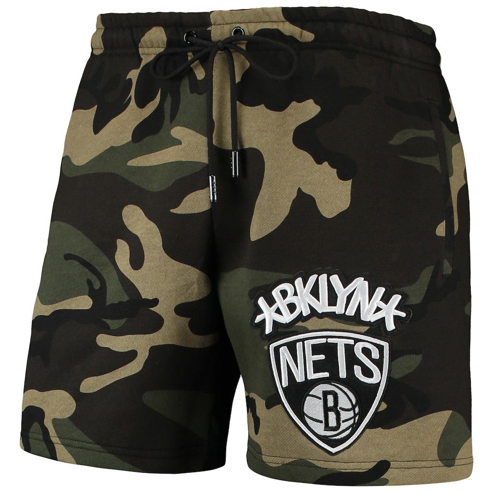 Brooklyn Nets Pro Standard Team Shorts Camo