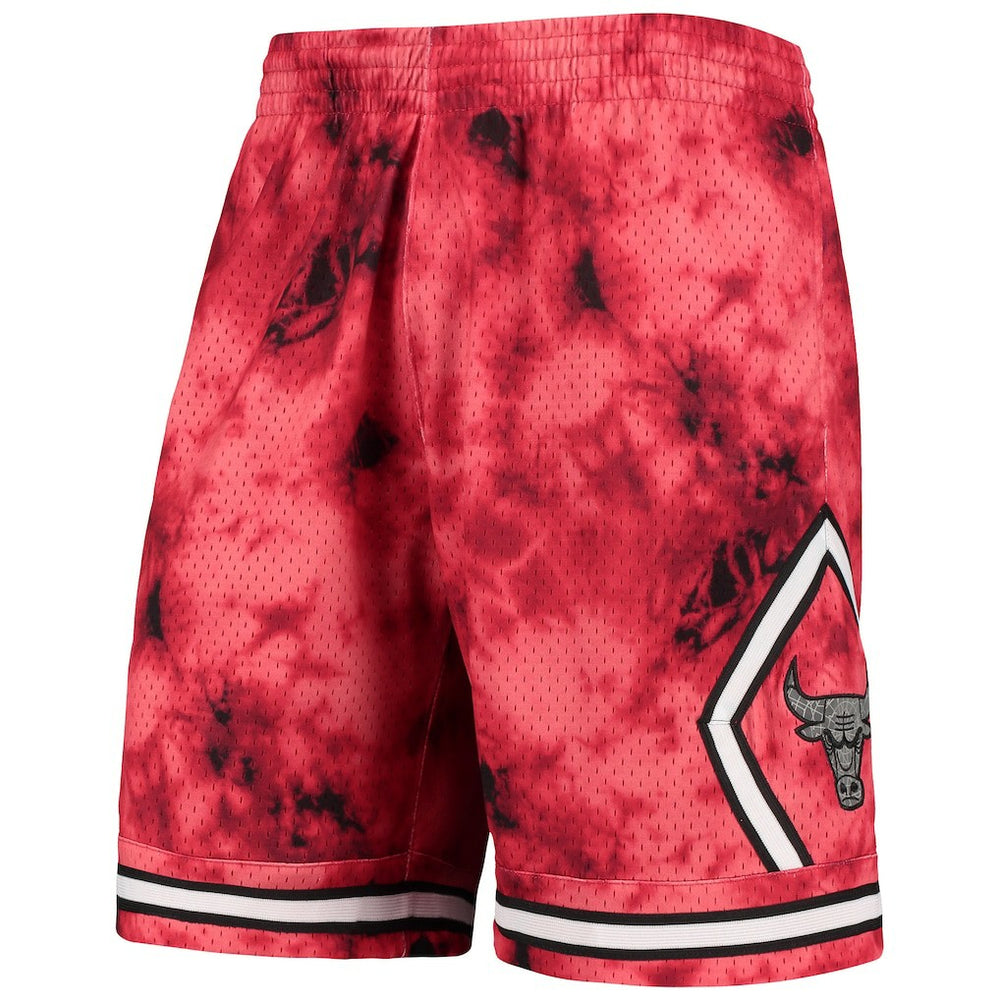 Mitchell & Ness Chicago Bulls Hardwood Classics 1997 Galaxy Swingman Shorts Red