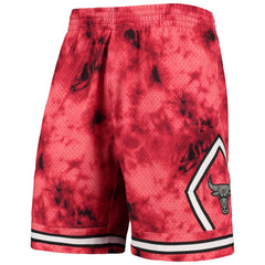 Mitchell & Ness Chicago Bulls Hardwood Classics 1997 Galaxy Swingman Shorts Red