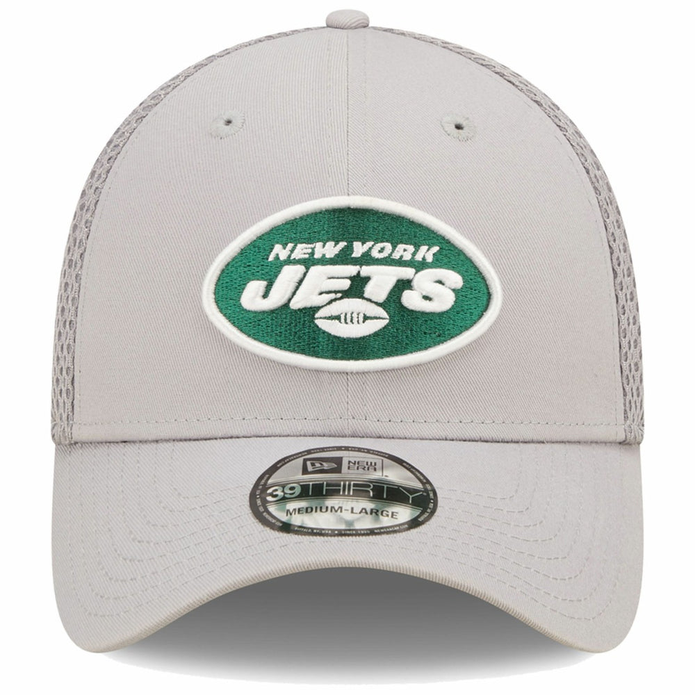 New York Jets New Era Team Neo 39THIRTY Flex Hat - Gray - NFL
