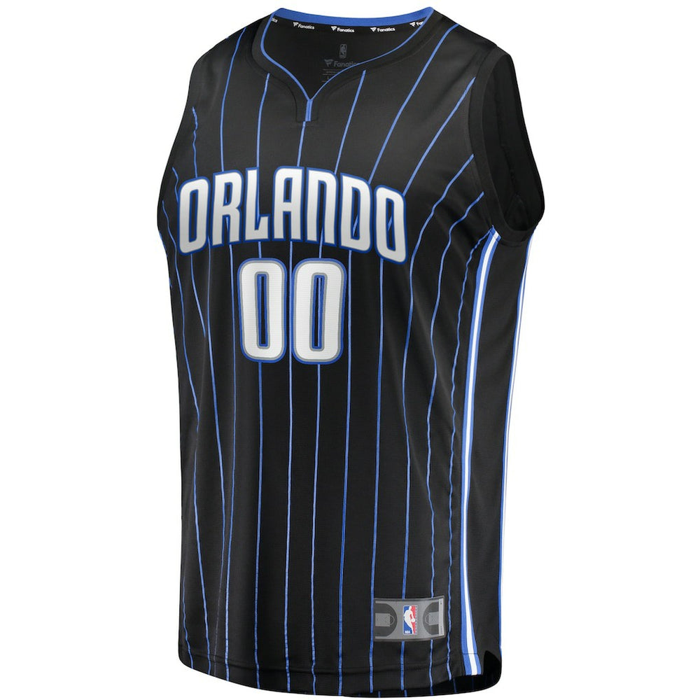 Fanatics Orlando Magic Youth Fast Break Replica Custom Jersey Black Icon Edition
