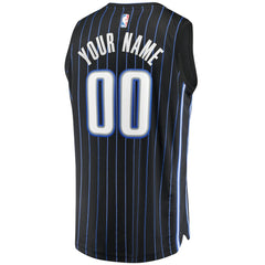 Fanatics Orlando Magic Youth Fast Break Replica Custom Jersey Black Icon Edition