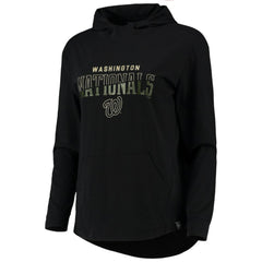 Washington Nationals Levelwear Women's Vivid Scuba Neck Pullover Hoodie Discount