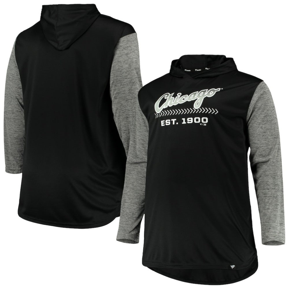 Chicago White Sox Big & Tall Wordmark Club Pullover Hoodie Discount