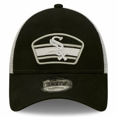Chicago White Sox New Era Logo Patch 9FORTY Trucker Snapback Hat for sale