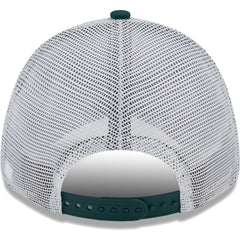 Athletics New Era Logo Patch 9FORTY Trucker Snapback Hat Outlet