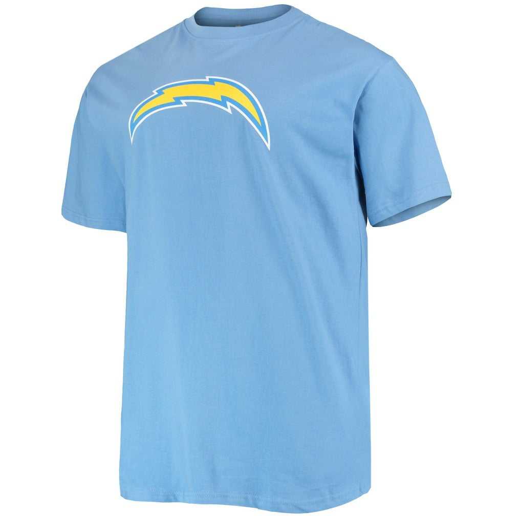 Justin Herbert Los Angeles Chargers Big & Tall Player Name & Number T-Shirt - Powder Blue - Fanatics