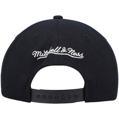 Mitchell & Ness Boston Celtics Hardwood Classics Script 2.0 Snapback Hat Black