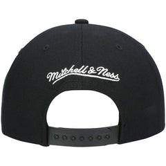 Mitchell & Ness Dallas Mavericks Hardwood Classics Script 2.0 Snapback Hat Black