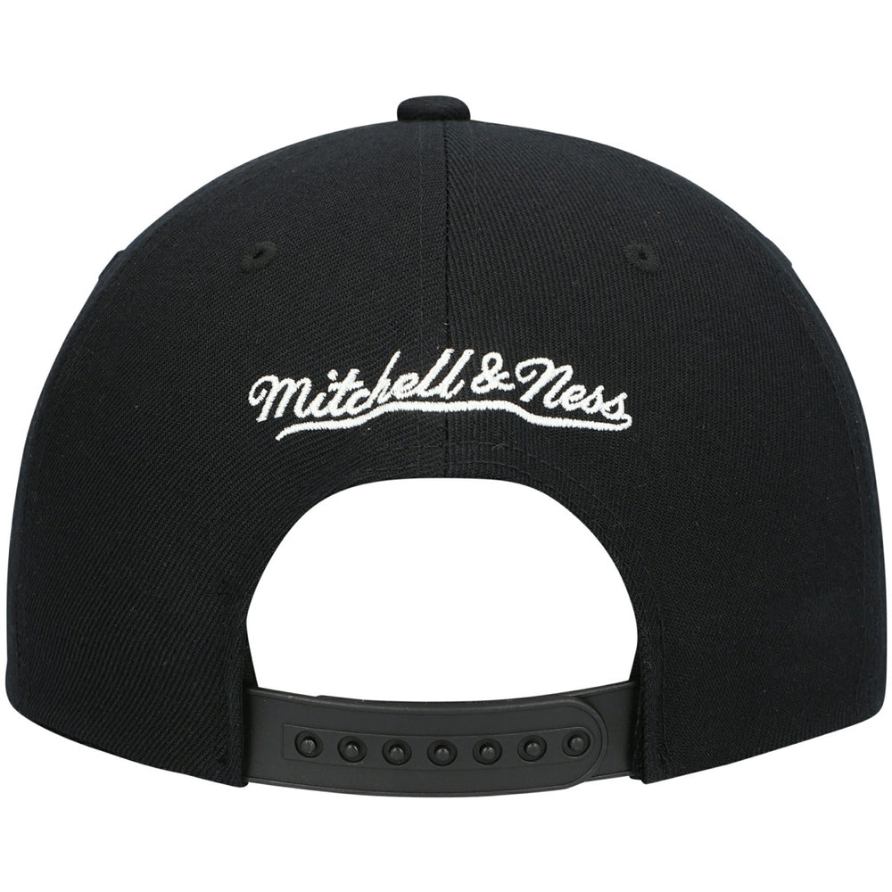 Mitchell & Ness Memphis Grizzlies Hardwood Classics Script 2.0 Snapback Hat Black