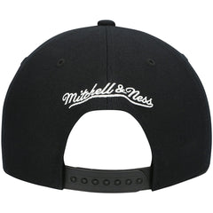Mitchell & Ness Miami Heat Hardwood Classics Script 2.0 Snapback Hat Black