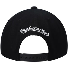 Mitchell & Ness Sacramento Kings Hardwood Classics Script 2.0 Snapback Hat Black