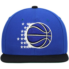 Mitchell & Ness Orlando Magic Hardwood Classics Team Two-Tone 2.0 Snapback Hat Blue/Black