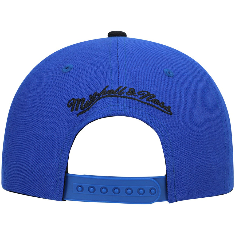Mitchell & Ness Orlando Magic Hardwood Classics Team Two-Tone 2.0 Snapback Hat Blue/Black