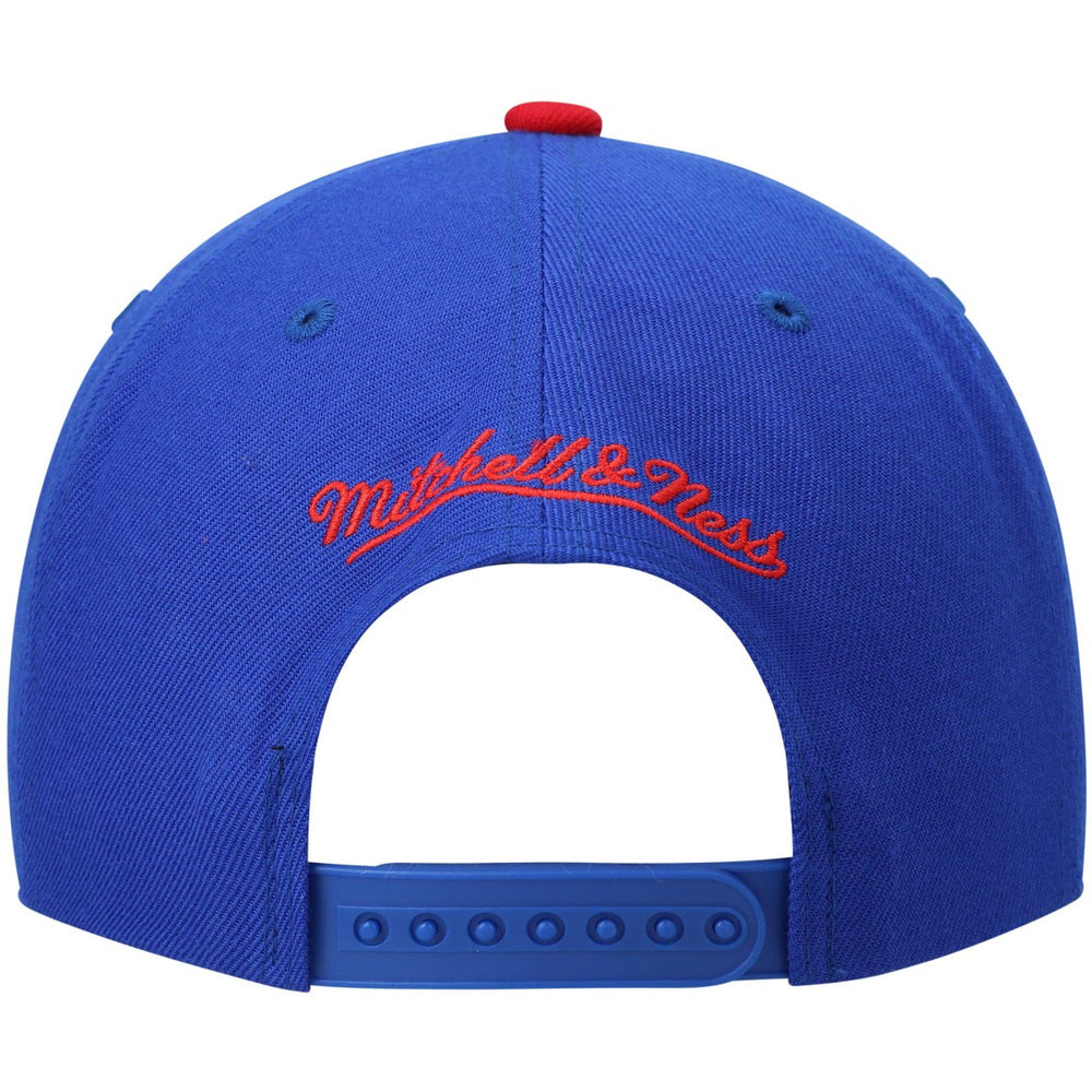 Mitchell & Ness Sacramento Kings Hardwood Classics Team Two-Tone 2.0 Snapback Hat Blue/Red