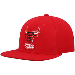 Mitchell & Ness Chicago Bulls Hardwood Classics Team Ground 2.0 Snapback Hat Red