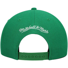 Mitchell & Ness Dallas Mavericks Hardwood Classics Team Ground 2.0 Snapback Hat Green