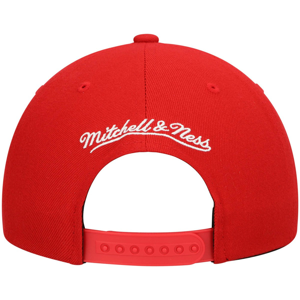 Mitchell & Ness Miami Heat Hardwood Classics Team Ground 2.0 Snapback Hat Red