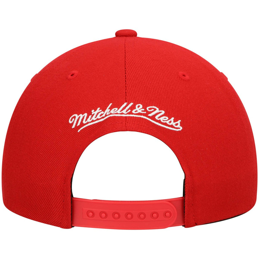 Mitchell & Ness Miami Heat Hardwood Classics Team Ground 2.0 Snapback Hat Red