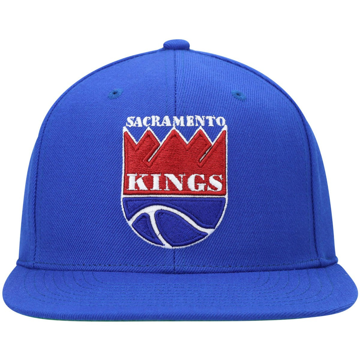 Mitchell & Ness Sacramento Kings Hardwood Classics Team Ground 2.0 Snapback Hat Blue