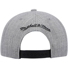 Mitchell & Ness Philadelphia 76ers Hardwood Classics Team 2.0 Snapback Hat Heathered Gray