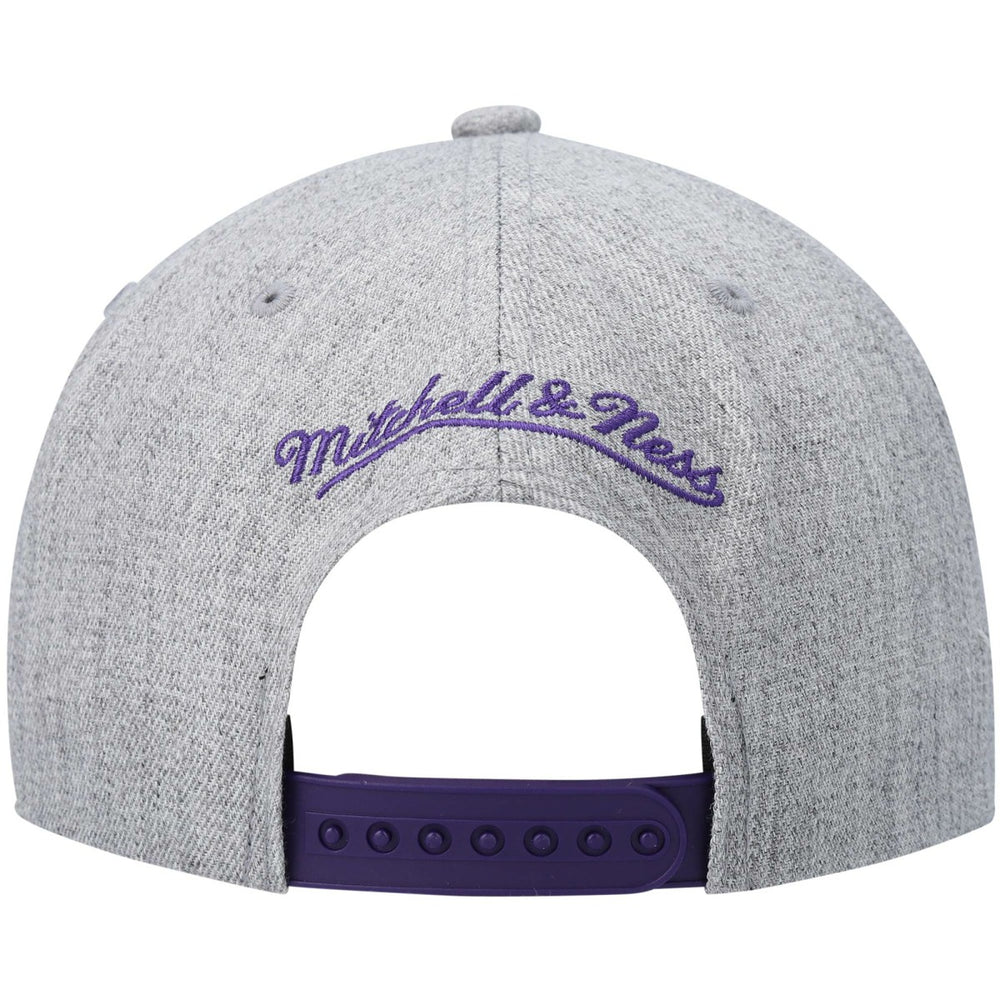 Mitchell & Ness Phoenix Suns Hardwood Classics Team 2.0 Snapback Hat Heathered Gray