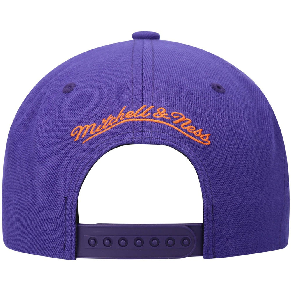 Mitchell & Ness Phoenix Suns Team Two-Tone 2.0 Snapback Hat Purple/Orange