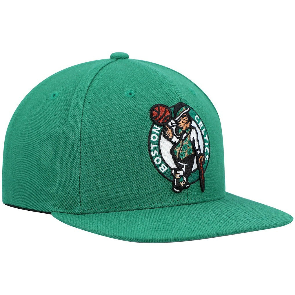 Mitchell & Ness Boston Celtics Ground 2.0 Snapback Hat Kelly Green