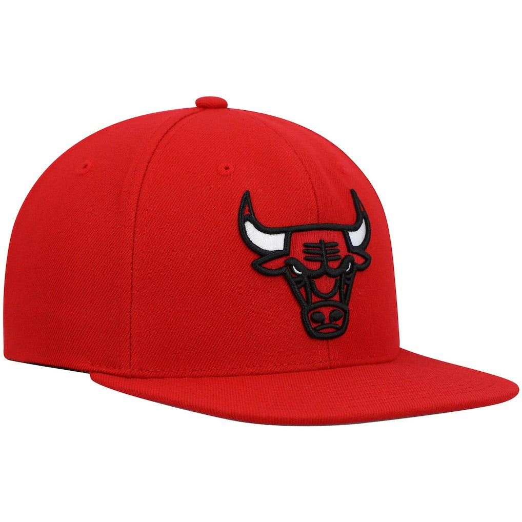 Mitchell & Ness Chicago Bulls Ground 2.0 Snapback Hat Red