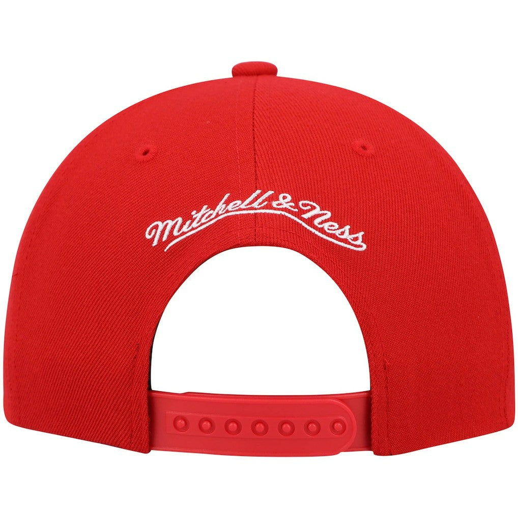 Mitchell & Ness Chicago Bulls Ground 2.0 Snapback Hat Red