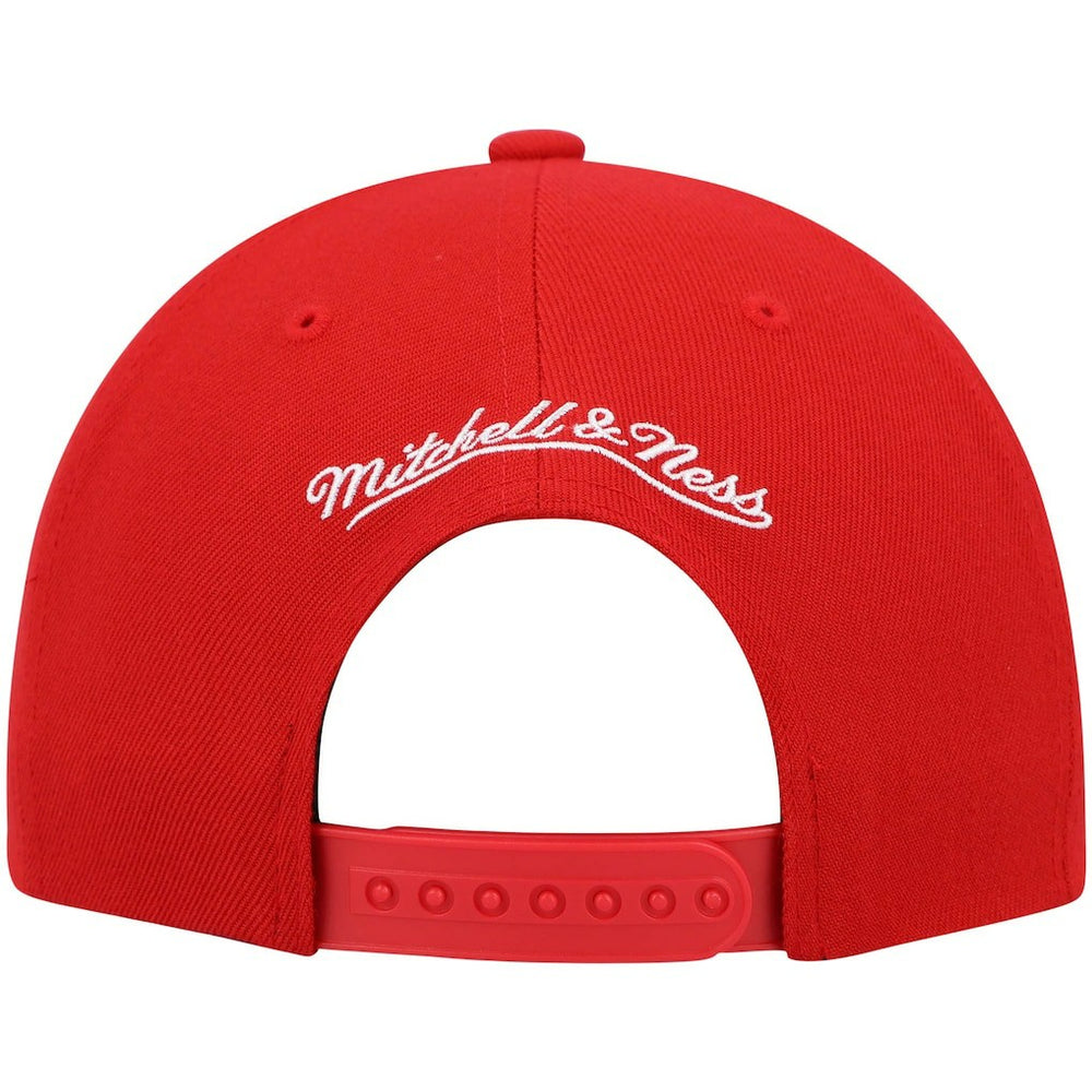 Mitchell & Ness Chicago Bulls Ground 2.0 Snapback Hat Red