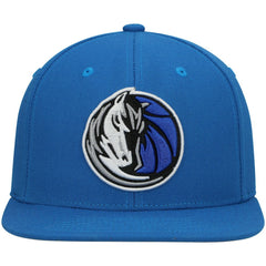 Mitchell & Ness Dallas Mavericks Ground 2.0 Snapback Hat Blue