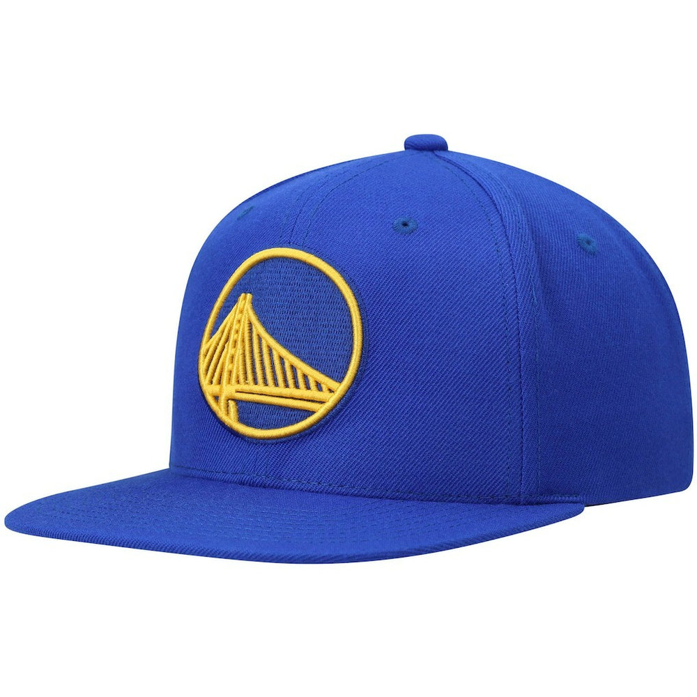 Mitchell & Ness Golden State Warriors Ground 2.0 Snapback Hat Royal