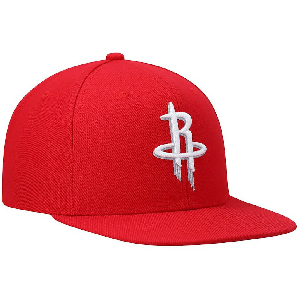 Mitchell & Ness Houston Rockets Ground 2.0 Snapback Hat Red
