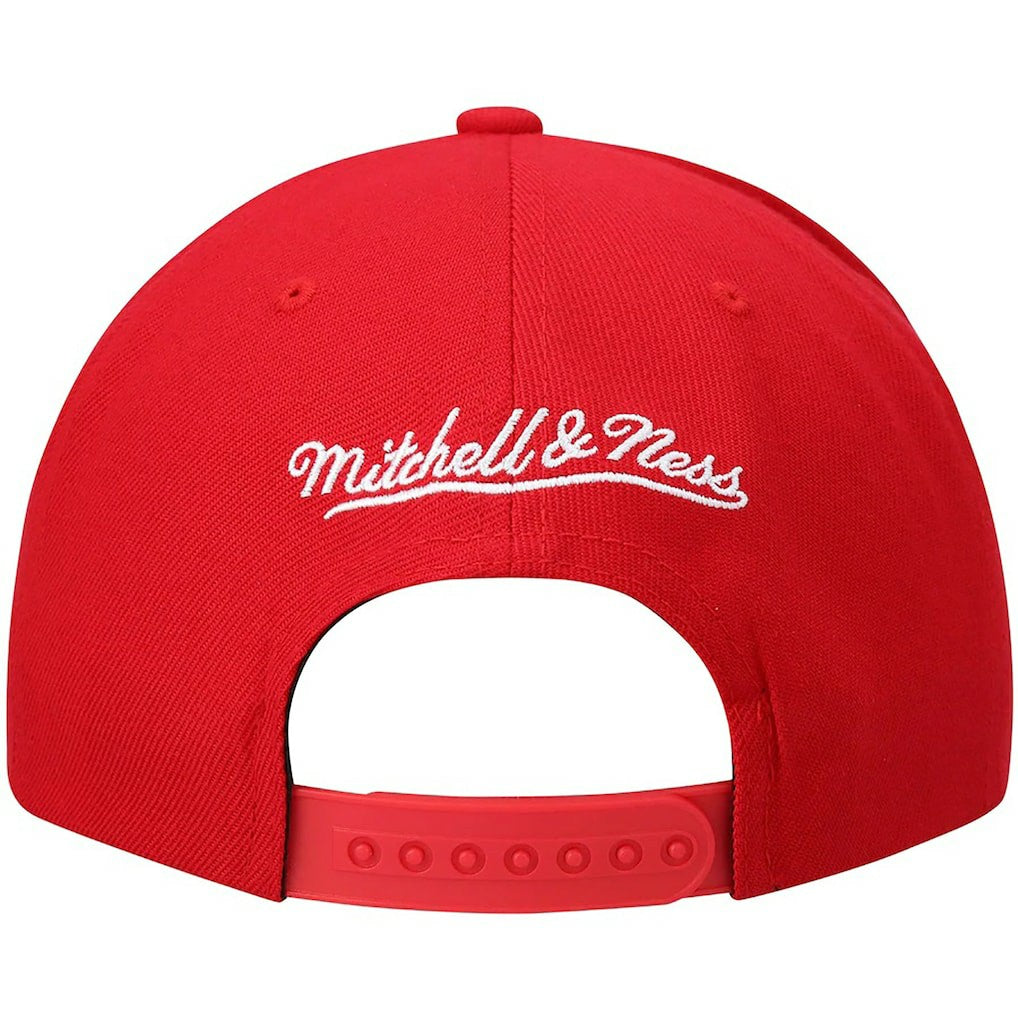Mitchell & Ness Houston Rockets Ground 2.0 Snapback Hat Red