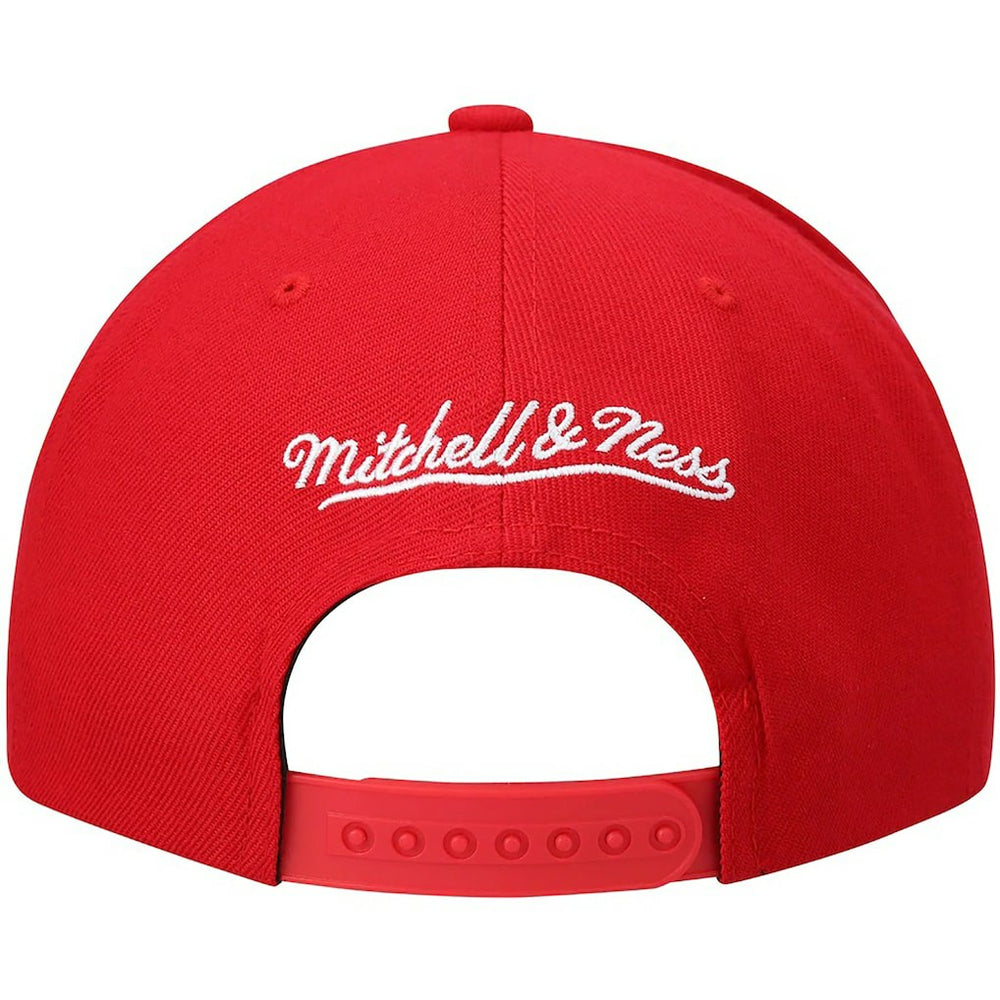 Mitchell & Ness Houston Rockets Ground 2.0 Snapback Hat Red